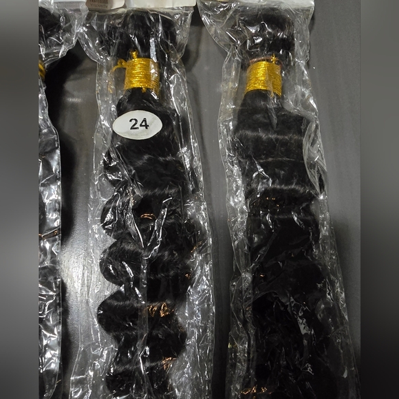 Loose Deep Wave Human Hair Extensions Various Lengths 18/20/22/24 - Picture 6 of 6